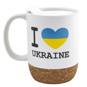 Чашка – I Love Ukraine (Біла)